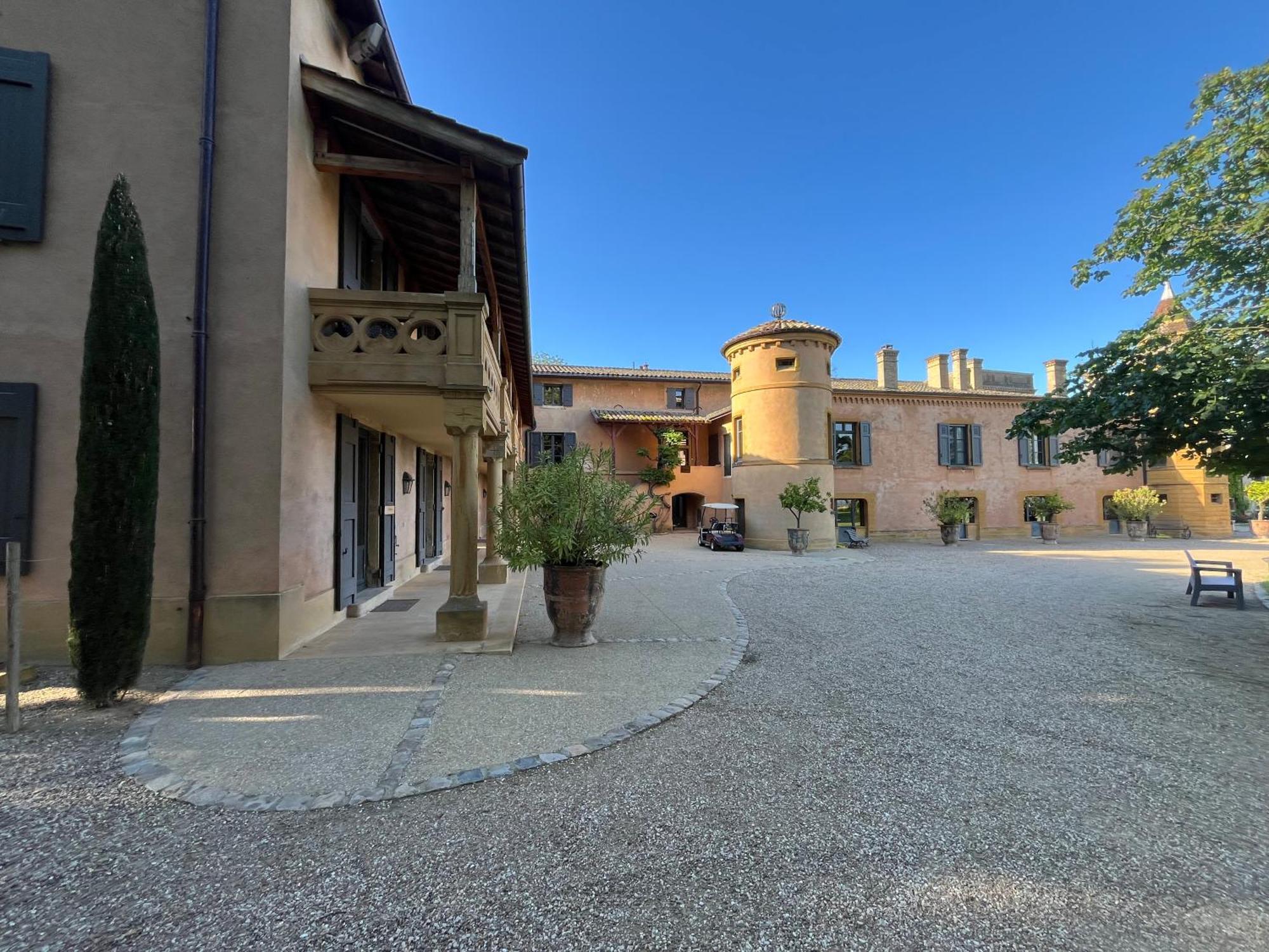 Chateau De Briante Saint-Lager Экстерьер фото